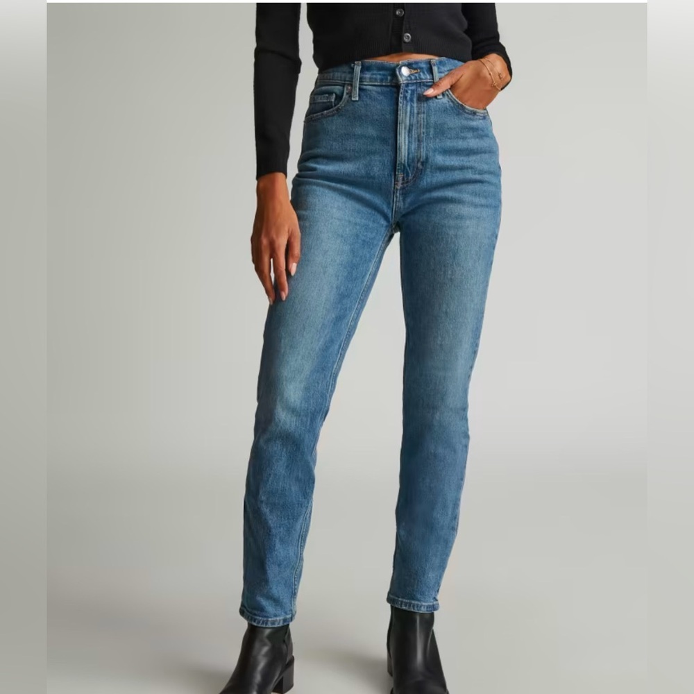 Everlane Women's Straight Leg Jeans - Blue